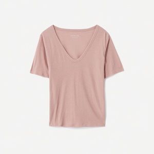 Everlane Air Oversized V-Neck Tee